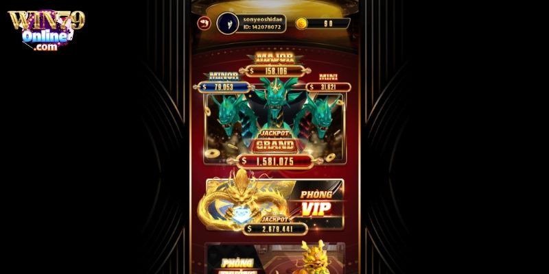 Phòng thường trong game Bắn Cá Win79