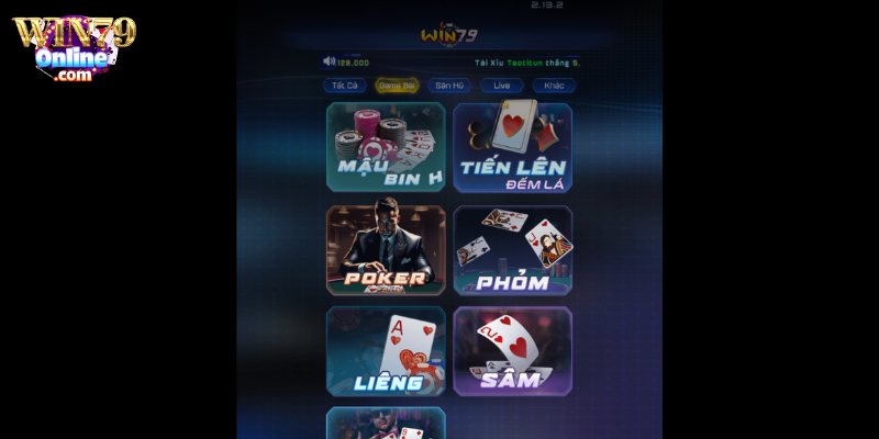 Truy cập vào Win79 chọn tải app